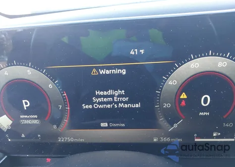 2025 Nissan Kicks Sr Intelligent Awd z USA, uszkodzony, nr VIN 3N8AP6DBXSL356061